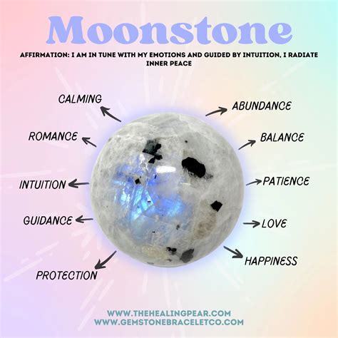 Moonstone: a stone of calmness and tranquility from the sea